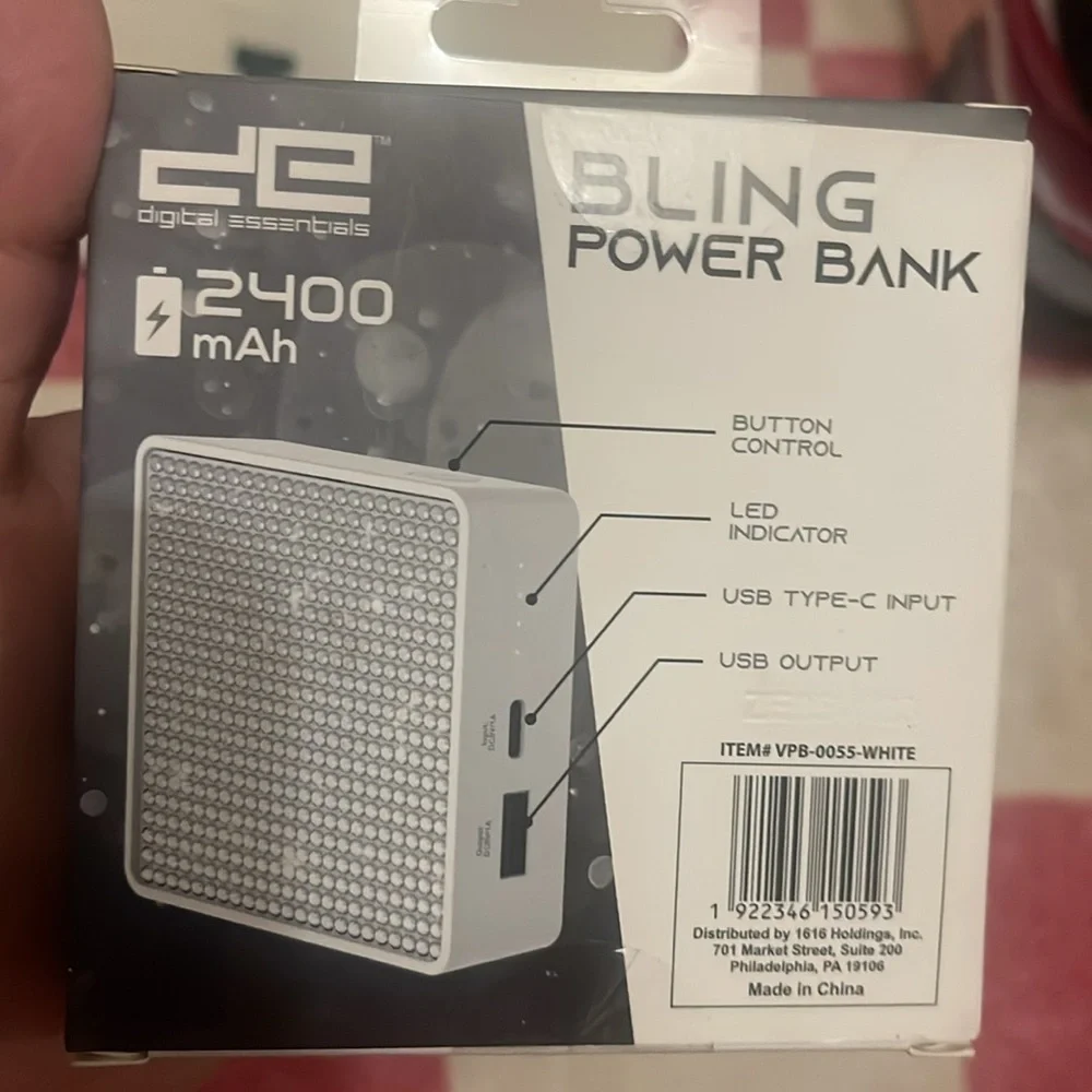 Digital Essentials Bling Power Bank